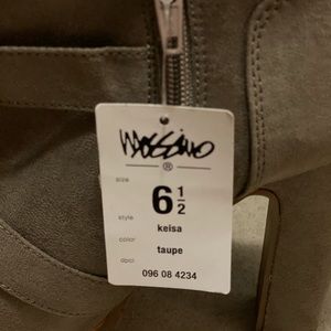 Mossimo Supply Co. Shoes - Taupe Booties Mossimo Supply Co. Shoes - Taupe Booties